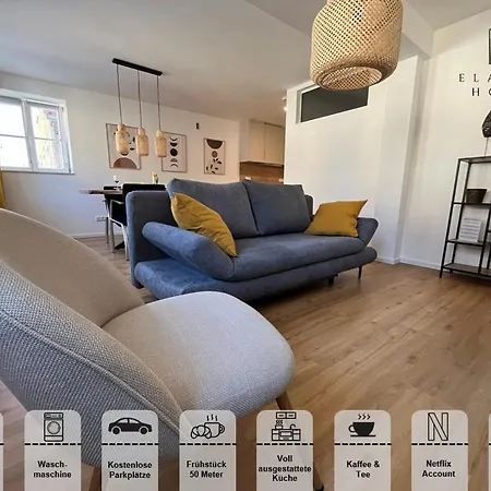 Traumhafte Business & Relax Direkt Im Stadtkern Oettingens By Elation Homes *