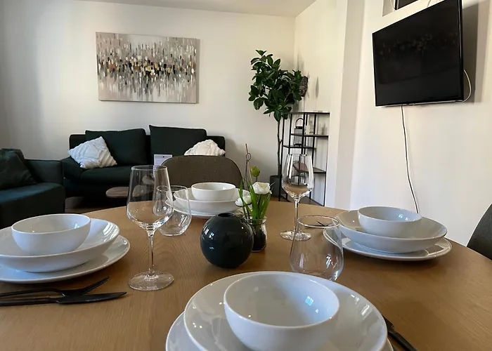 Traumhafte Business & Relax Direkt Im Stadtkern Oettingens By Elation Homes Apartamento